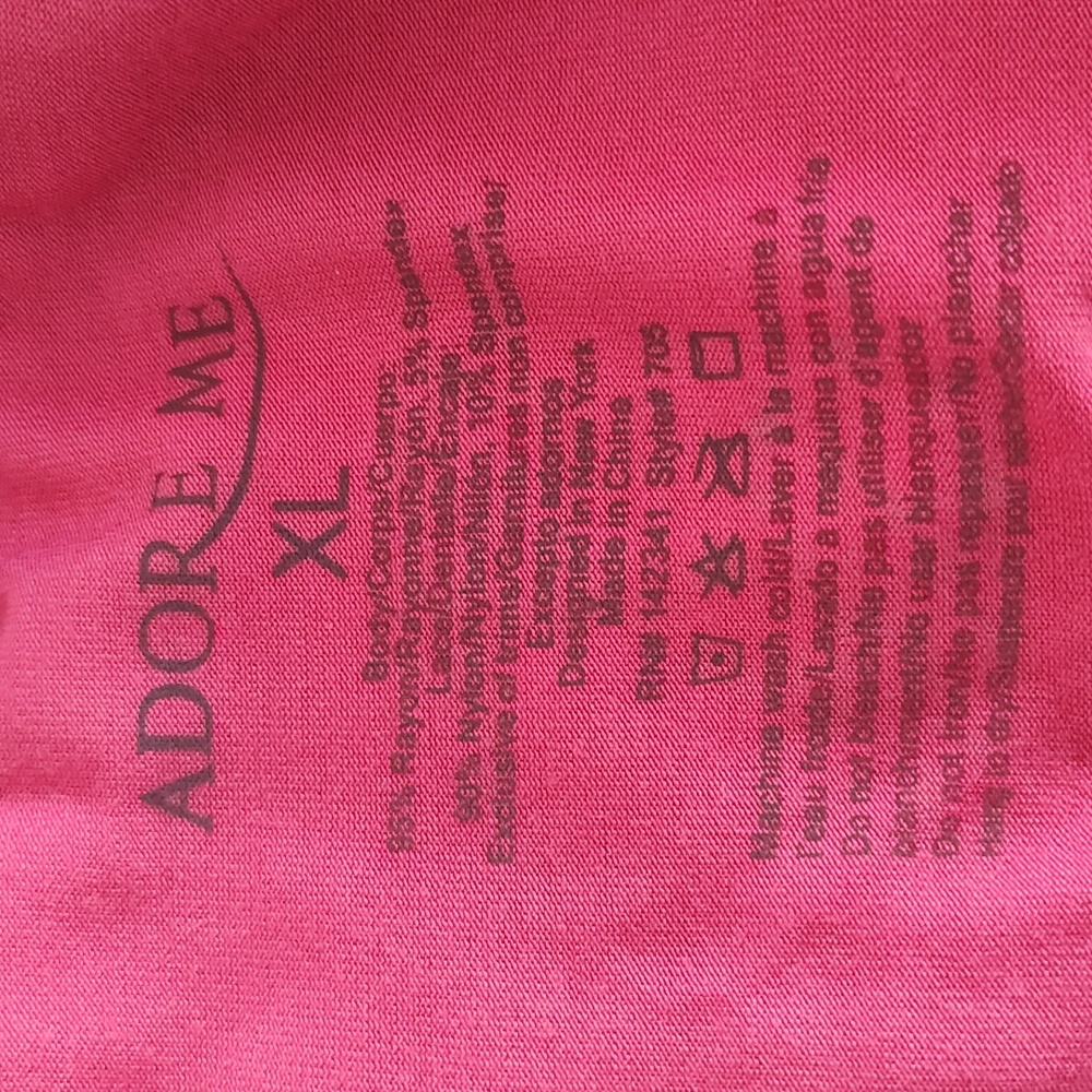 NWT Adore Me Dark Pink Elegant Pink Women's Nightgown Nightie XL - Picture 8 of 9